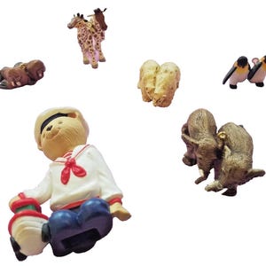 5 Christmas Animal Ornaments