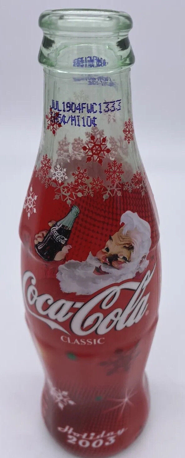 6 Coca Cola Classic 2003 Christmas for Santa 8 Oz Bottles - Etsy