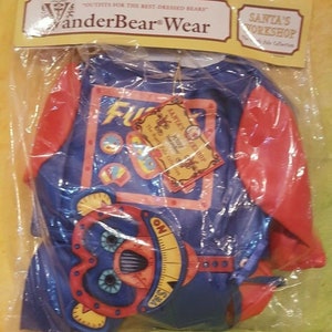 Vanderbear Wear The North Pole Collection Santa&#39;s Workshop Outfit