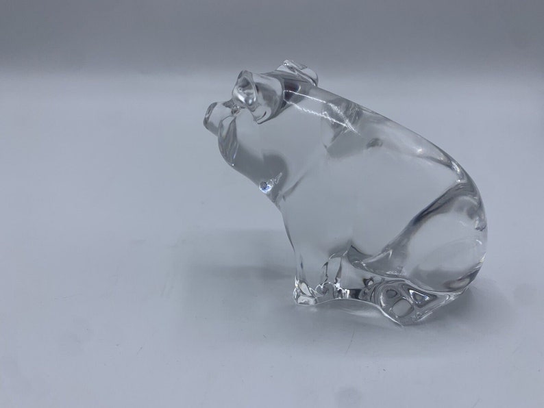 Princess House Crystal Pets Pig Figurine Etsy
