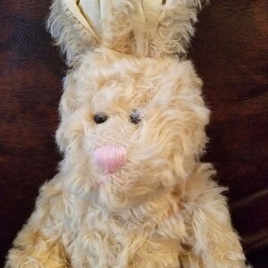 Rabbit 14&quot; + ears by plusch & stoffspielwaren made in germany