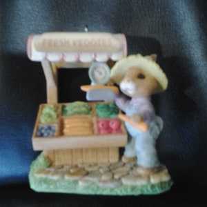 Bear ornament keepsakes original box
