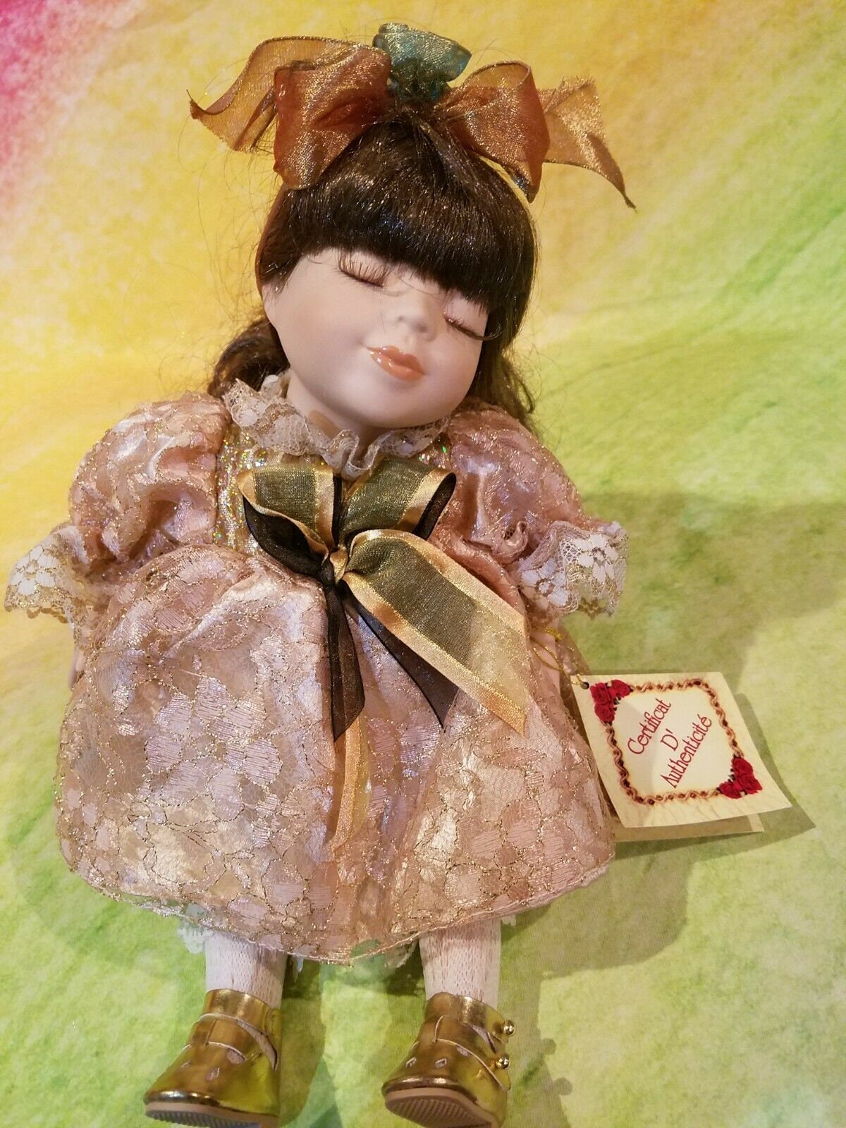 Collectors Choice Musical Porcelain Doll Waltz Of The Flowers Etsy