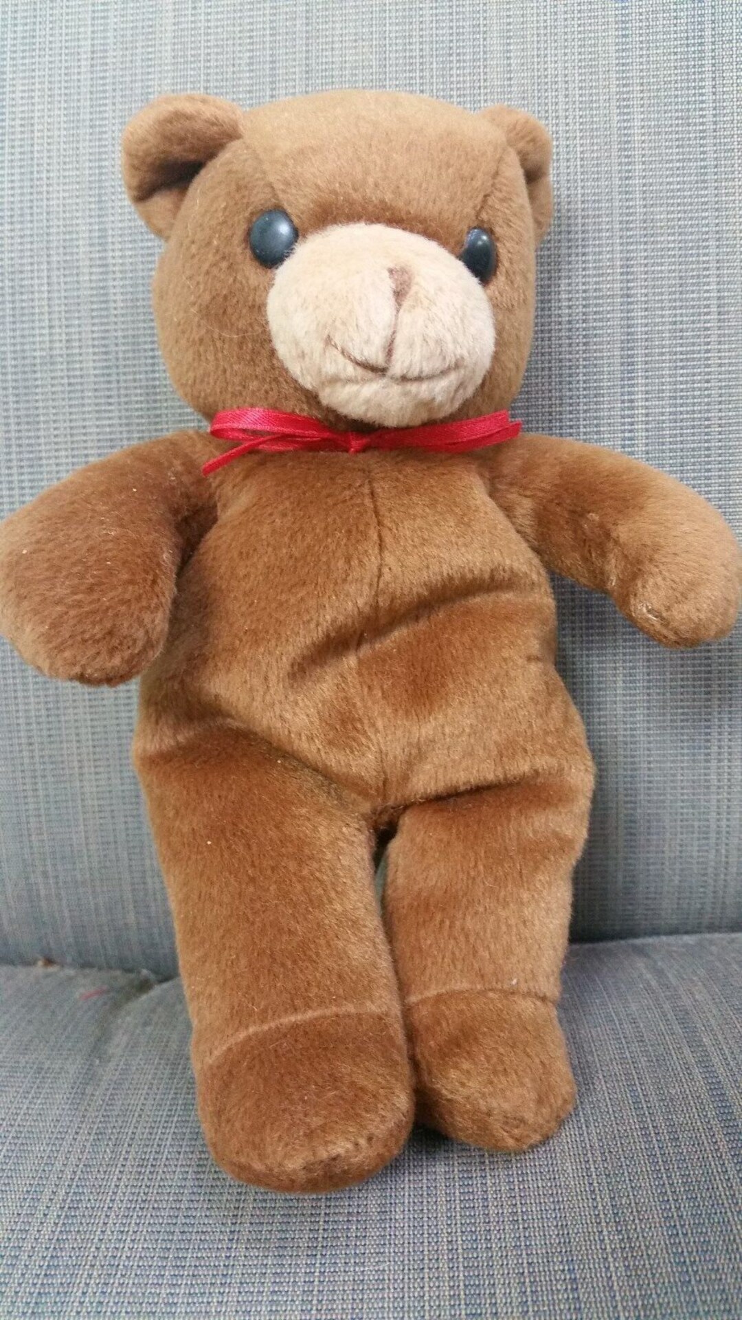 Gund 7 Plush Bean Bag Brown Bear Etsy
