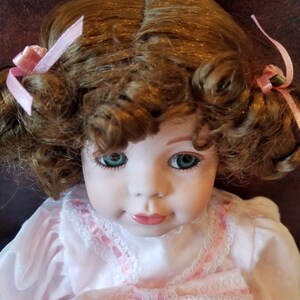 Dynasty Doll Collection 16&quot; Doll Porcelain Doll Name Janie