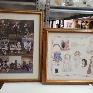 Artist Wendy Lawton 2 Picture-Set Framed