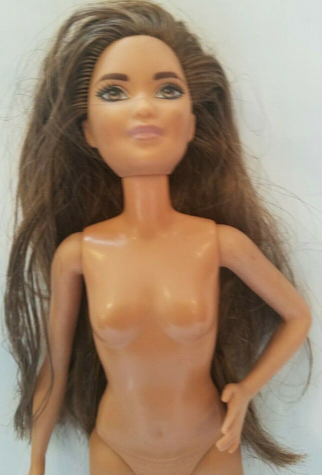 Barbie Doll BROWN Hair, BROWN Eyes 2015 Nude J27HF DYY92 CHINA - Etsy