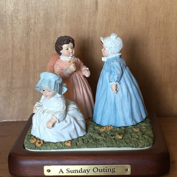 Maud Humphrey Bogart Figurine A Sunday Outing 1990