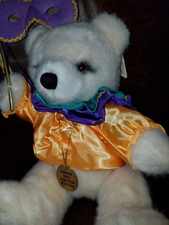 Dakin Carnival 1992 LMT Edition Bear 65-0050 Fully Jointed