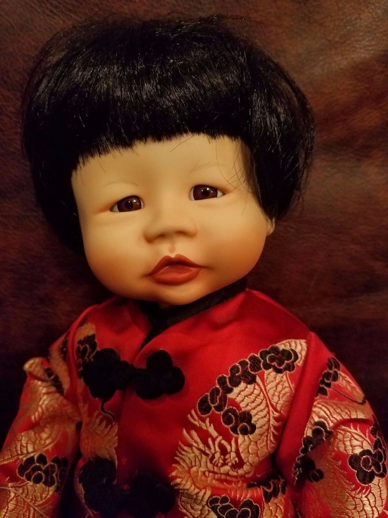 Porcelain Doll Name Chen Knowles by Kathy Barry Hippensteel Etsy