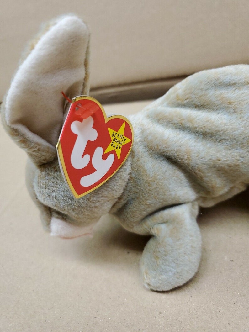 Ty Beanie Babies Nwt Mwmt Nibbly The Rabbit image 5