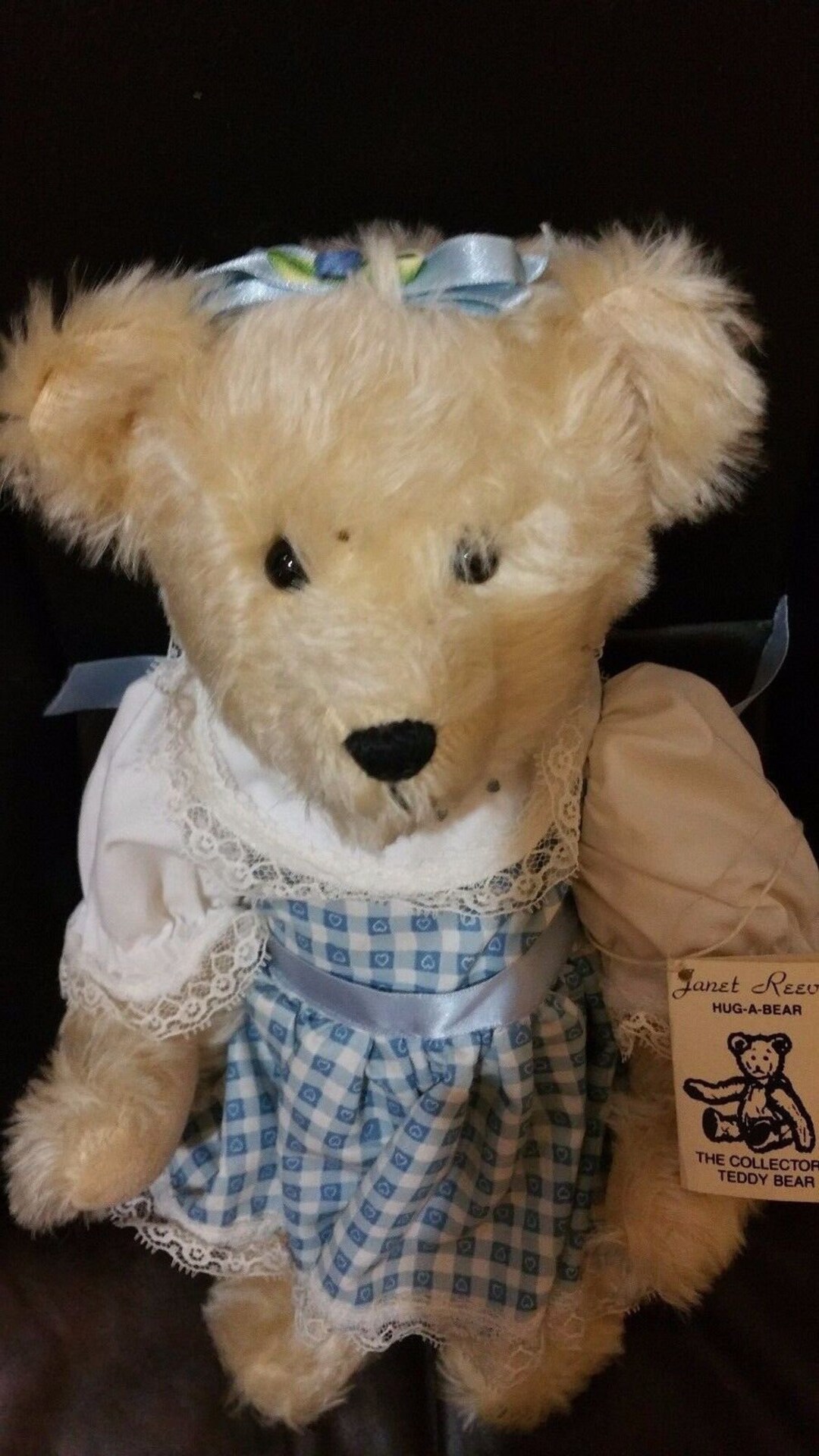 Janet Reeves Hewitt SARA Distressed Mohair by Janet Reeves the Collectors Teddy Bear ...