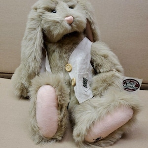 Ganz Cottage Collectibles 1998 &quot;Nibbles&quot; Original Tags Rabbit Stuffed Toy