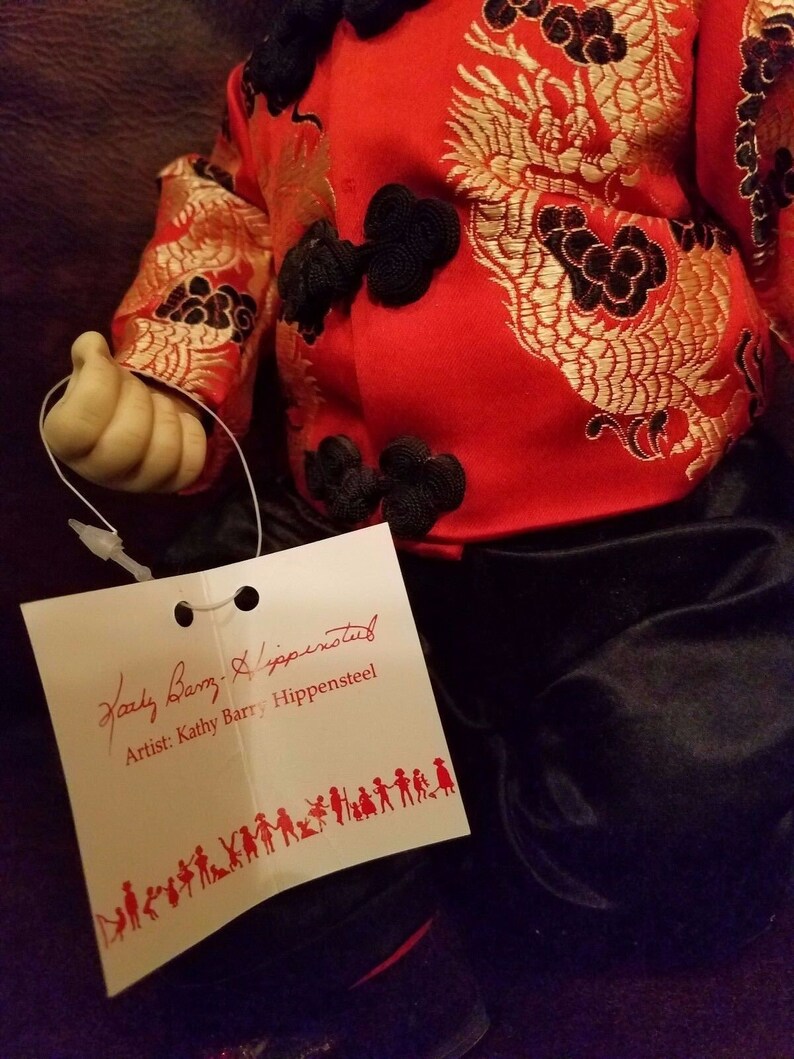 Porcelain Doll Name Chen Knowles by Kathy Barry Hippensteel Etsy
