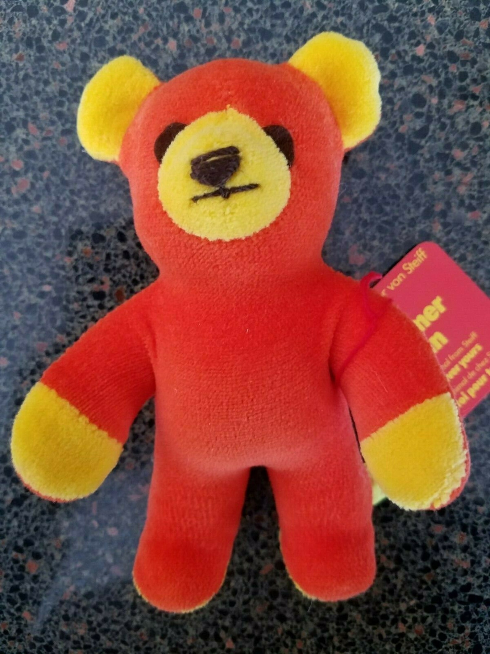 Steiff Orange Teddy Bear W Tags Knopf Im Ohr 6 Etsy