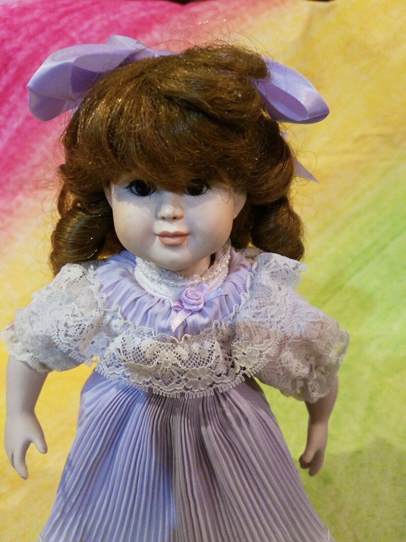 victorian beauty porcelain doll