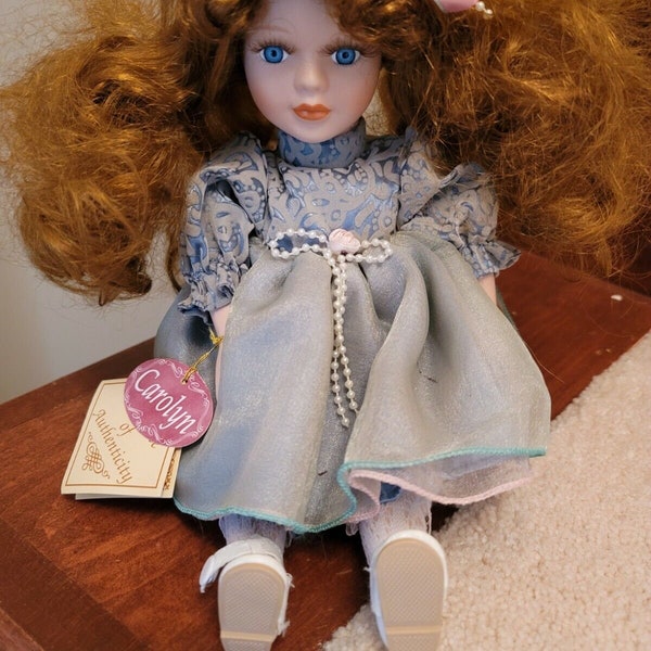 Collectors Choice Musical Porcelain Doll Etsy