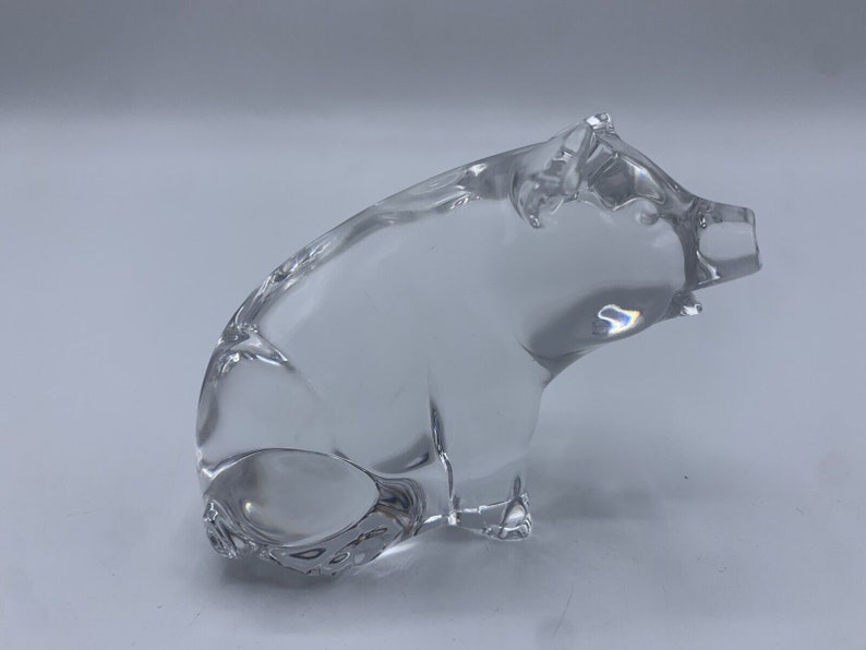 Princess House Crystal Pets Pig Figurine Etsy