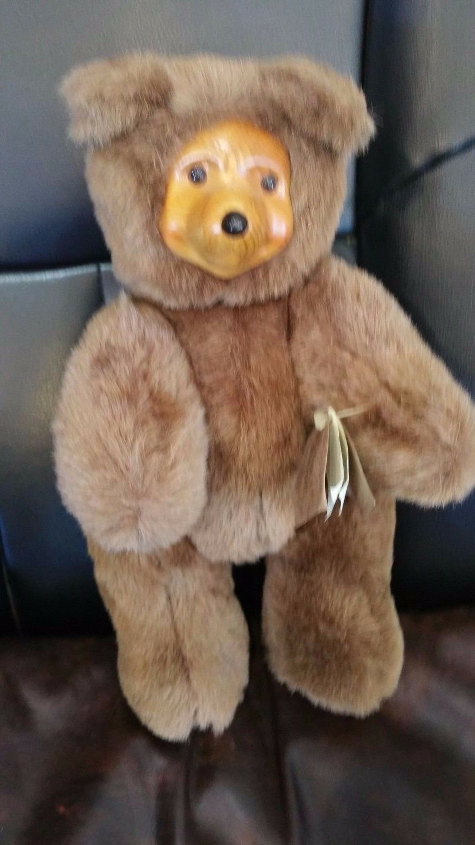 Robert Raikes Original 11 Bear Fully Jointed With Raikes Wood Etsy