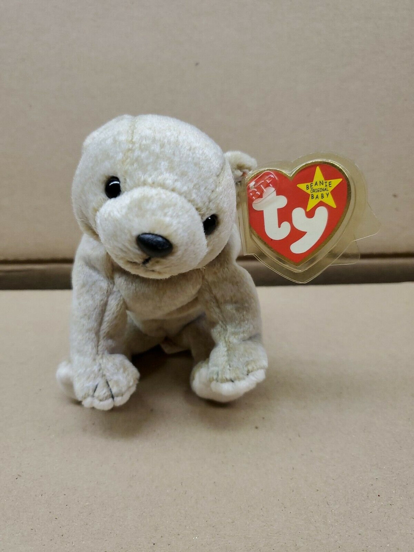 Ty Beanie Babies Nwt Mwmt Almond the Bear Etsy