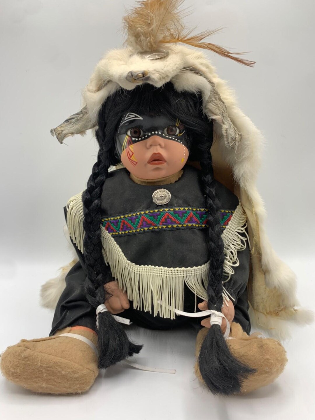 Native American Porcelain Dollsnull