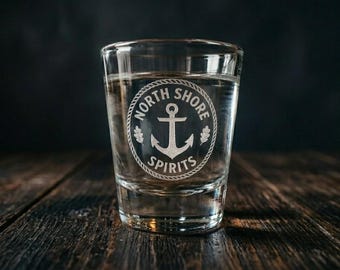 Custom Shot Glass Father’s Day Gift, Personalized Gift for Dad Husband, Engraved Whiskey Shot Glass, First Fathers Day, Men Birthday Gifts