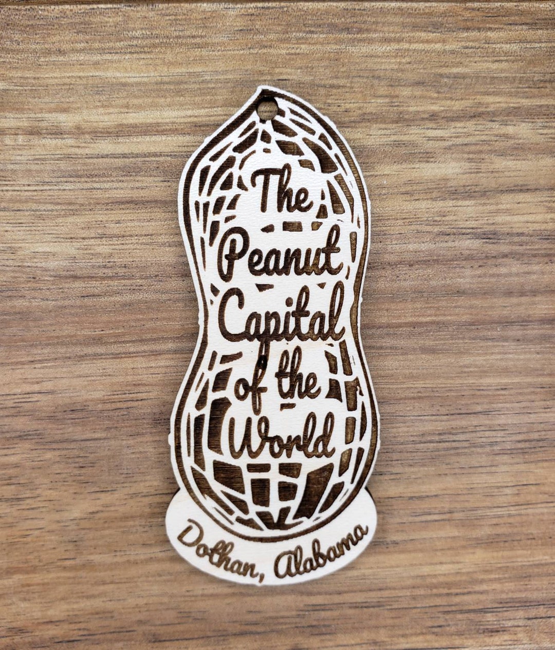 Peanut Capital of the World, Dothan AL Wood Ornament Etsy