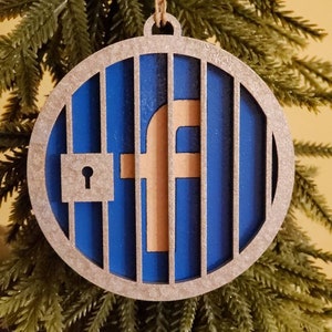 Facebook Jail Ornament