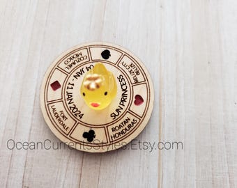 Cruise Ship Poker Chip, Duck Token