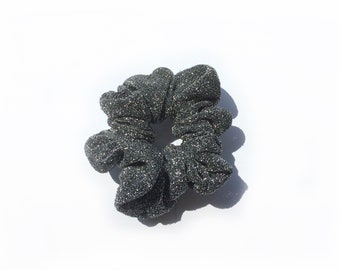 Scrunchie de brillo plateado - Brillante - Blingbling - Elástico para el cabello - Accesorio para el cabello - Diseño elegante - Hecho a mano en el Reino Unido - Olany