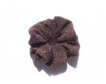 Pink glitter scrunchie - Sparkly - Blingbling - Hair elastic - Hair accessory - Stylish design - Handmade in the UK - Olany