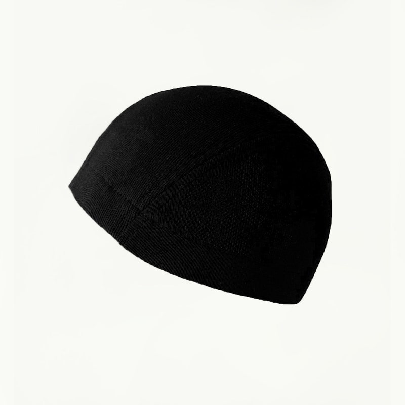 Mini Beanie Cotton Black main image 0