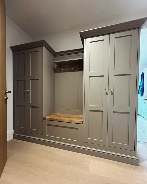 Shoe Storage Build Your Own Mudroom Bench Large Freestanding