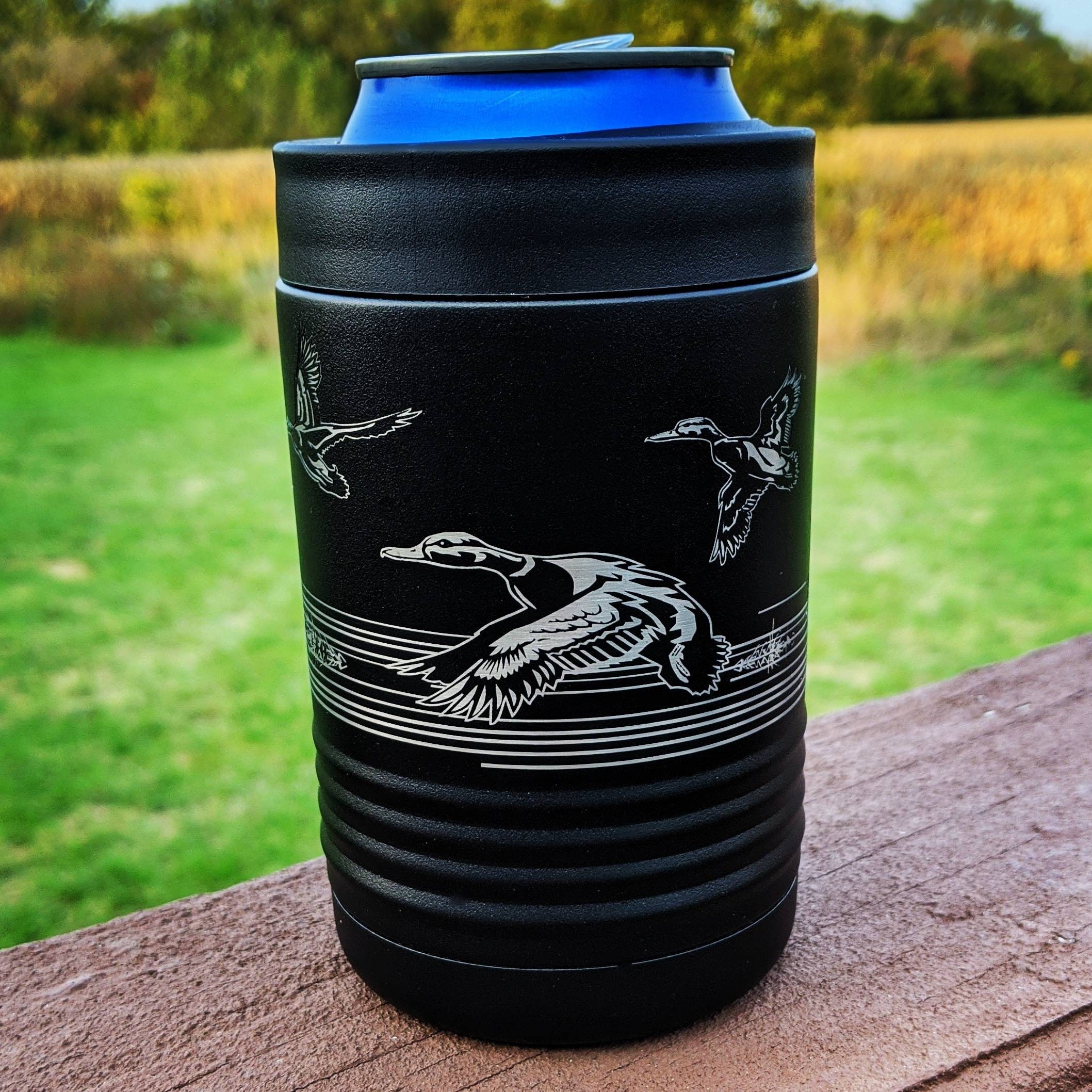 Duck Hunting Can Cooler Etsy