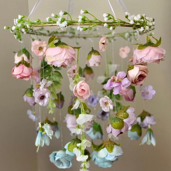 Garden Flower Mobile