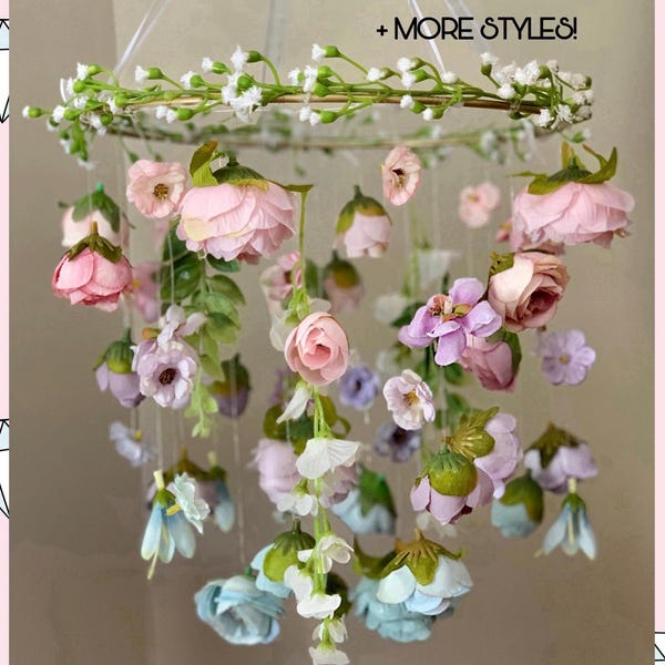 Garden Flower Mobile