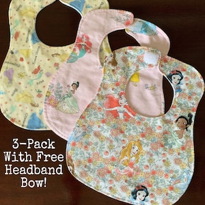 Disney Princess Bibs