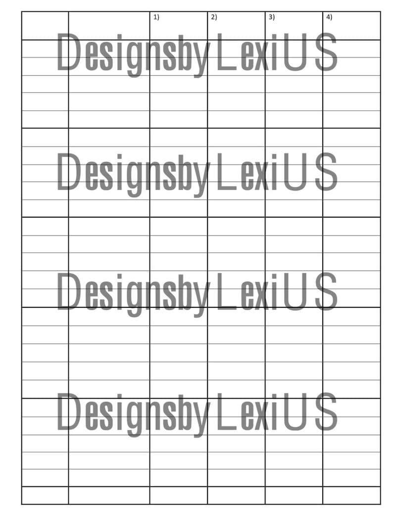 Column Page. Check Book Math WIDE RULED Simple Column Ledger Checkbook Accounting Page PDF - Etsy