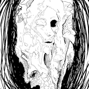 Página para colorear Sweet Decay