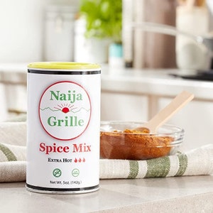 Naija Grille Spice Mix - EXTRA HOT, 5oz