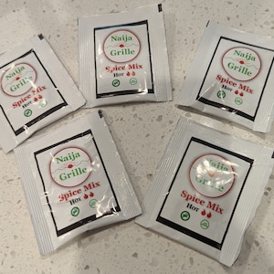 Naija Grille Spice Mix - HOT, packet (10pk)