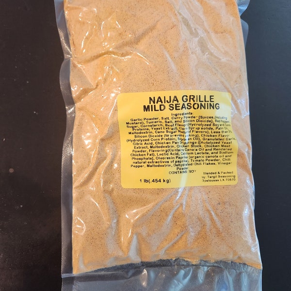 Naija Grille Spice Mix - 1lb bag (Mild)