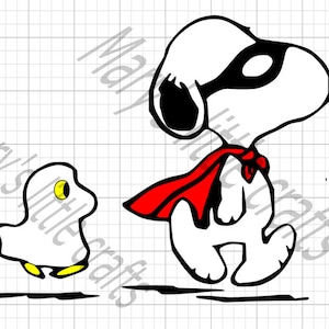 Snoopy and Woodstock halloween SVG, Files for Silhouette Cameo or Cricut