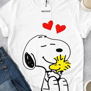 Archivo SVG de Snoopy y Woodstock / Peanuts para Cricut y Silhouette / Descarga digital SVG PNG