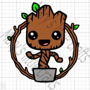 Groot SVG, Files for Silhouette Cameo or Cricut