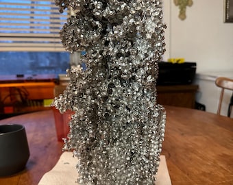 Aluminum casting sculpture