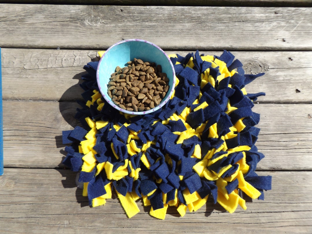 Snuffle Mat for Dog/foraging Mat/root Mat/pig Feeder/yellow Etsy
