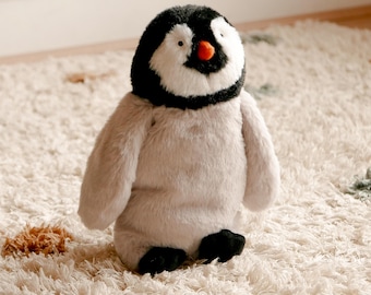 Pippin Penguin Plushie: Baby Soft Toy, CE Certified