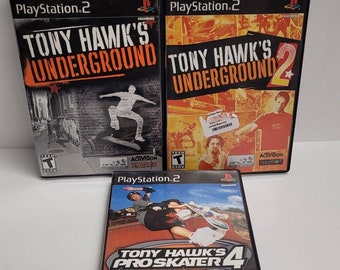 Tony Hawk's Underground - PlayStation 2 PS2 - CIB Sony