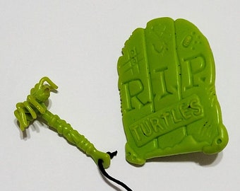 Teenage Nutant Ninja Turtles RAHZAR Accessories Lot of 2 Parts Vtg TMNT 1991